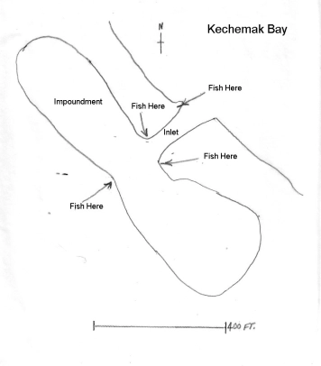 Map of the area Map of the area