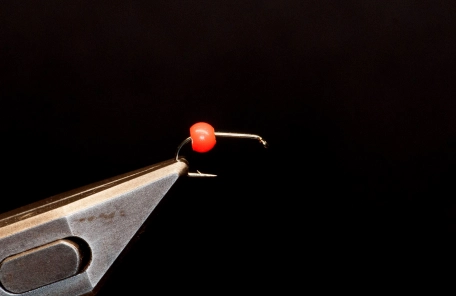 Bead on the hook Bead on the hook