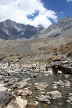 User submitted picture: Rio  Yeso,  bajando por l...